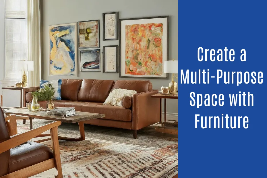 Create a Multi-Purpose Space with Furniture